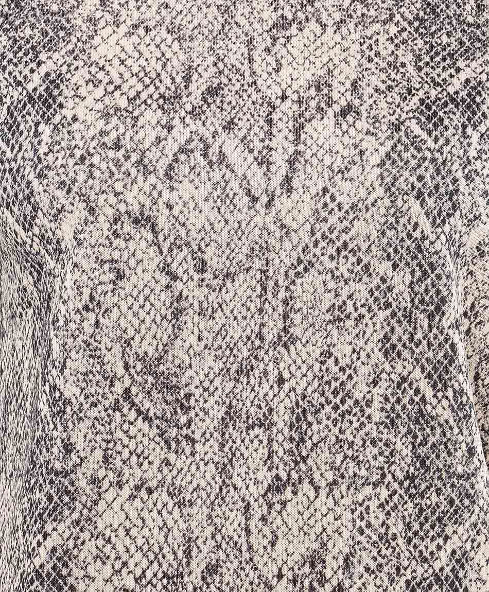 Remera mujer lanosa estilo serpiente