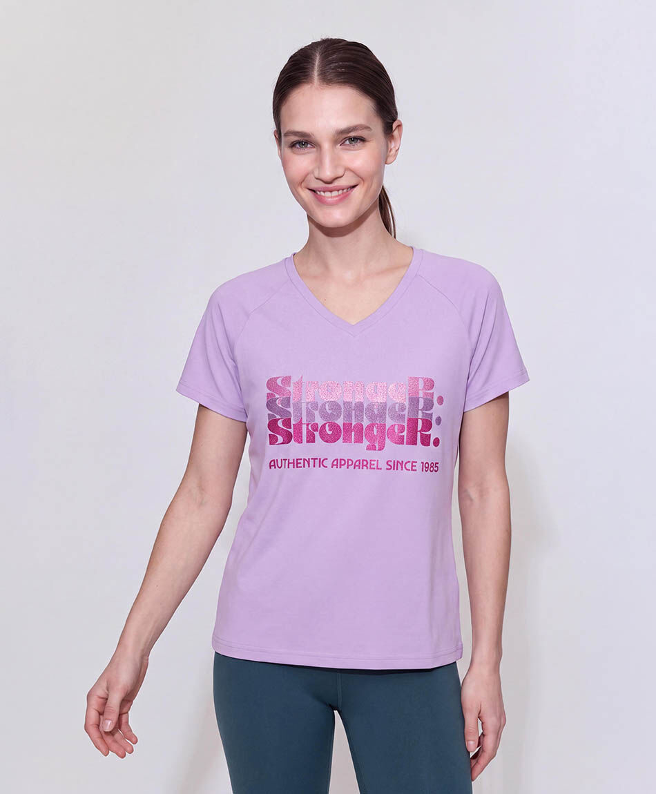 Remera deportiva mujer stronger