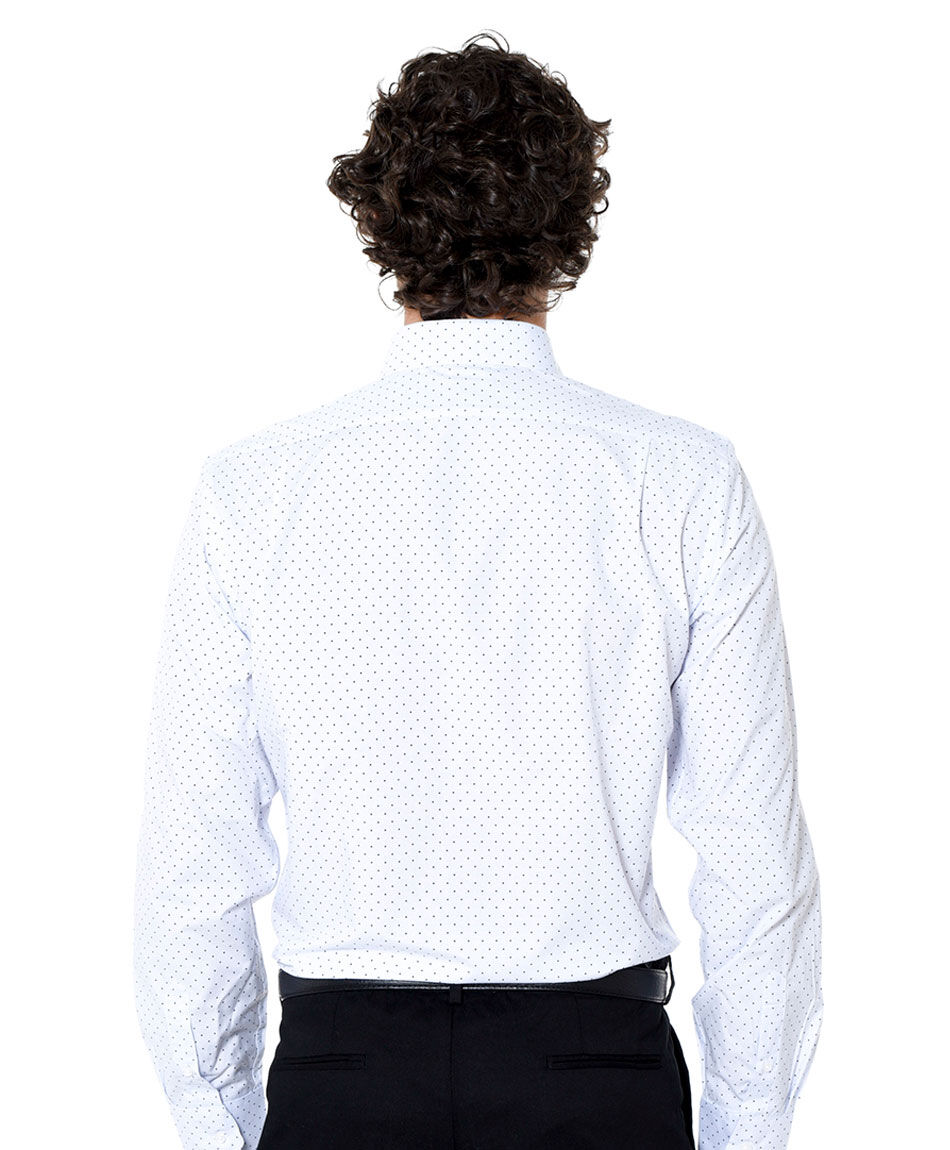 Camisa manga larga estampada