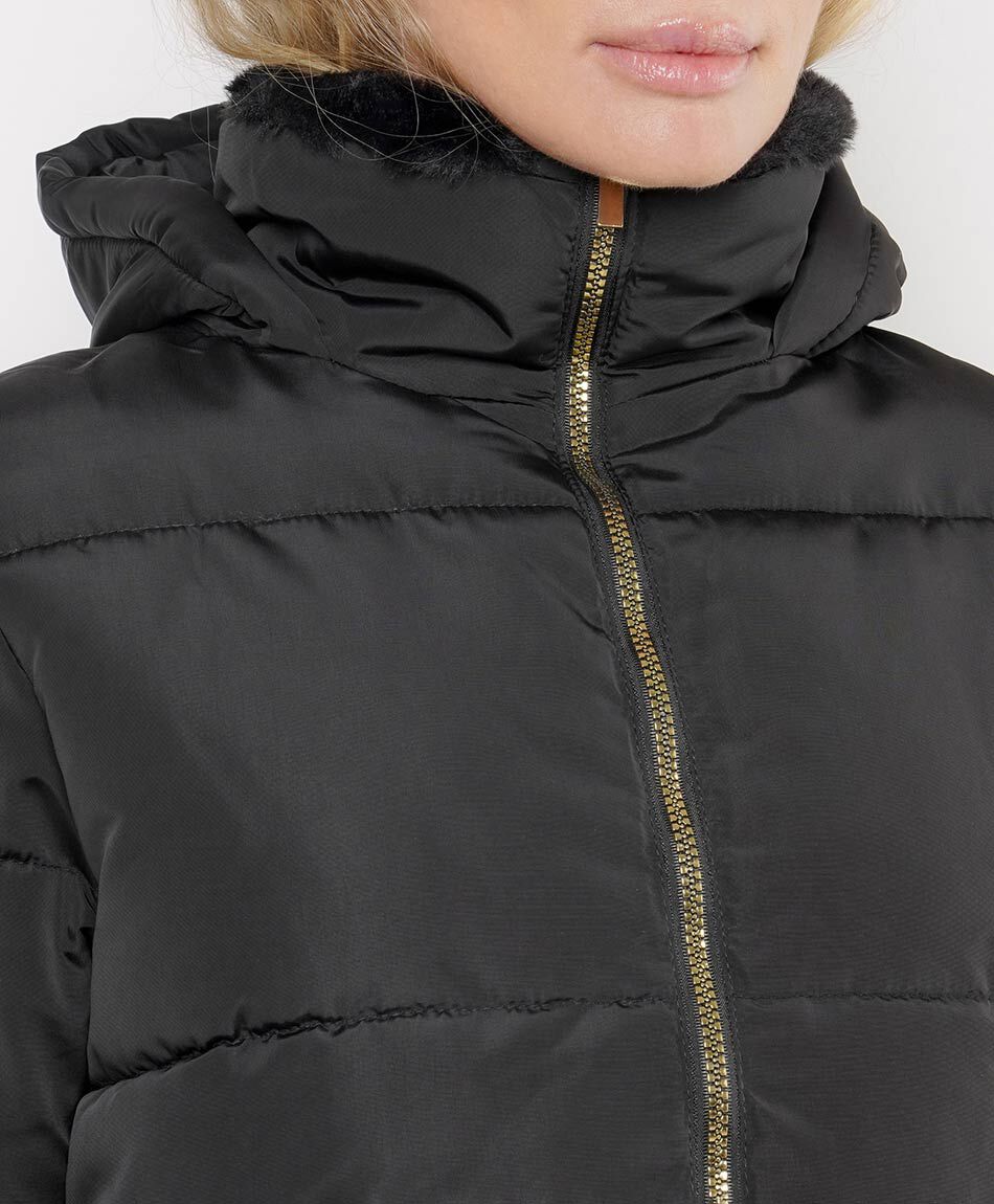 Parka mujer forrada pelos