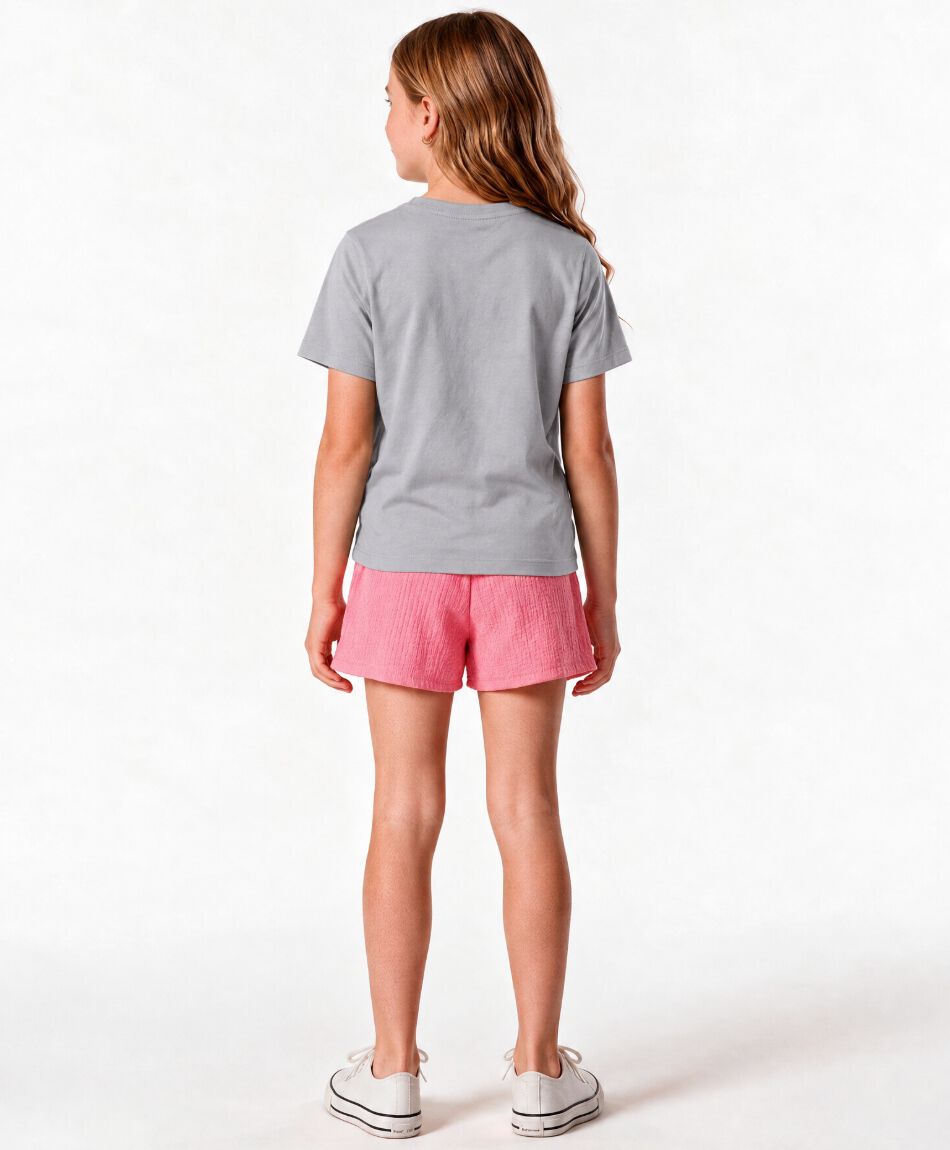 Pollera ni&ntilde;a short vuelos
