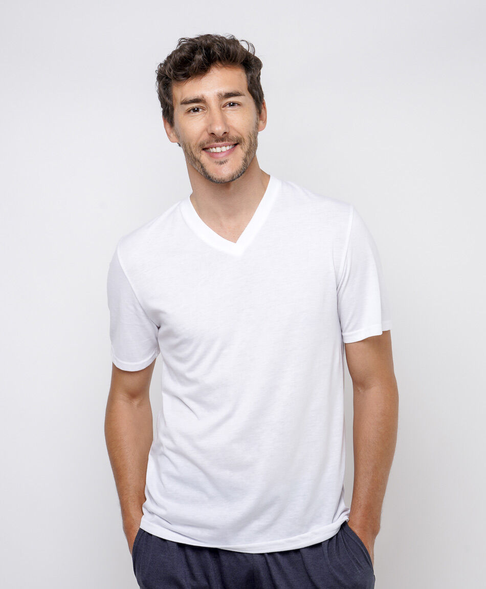 Camiseta hombre blanca