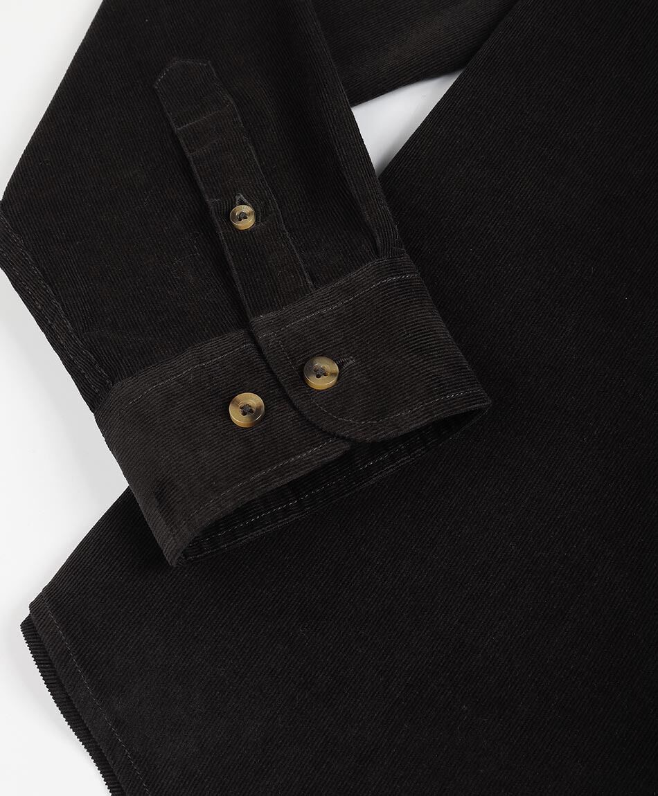 Camisa hombre b&aacute;sica corderoy