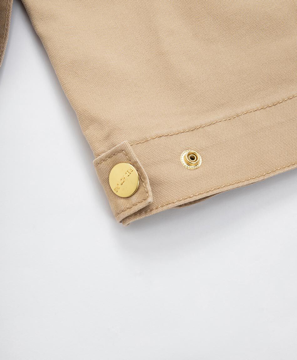 Campera hombre canvas light brown