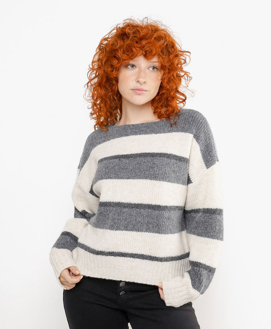 Sweater mujer list rayas