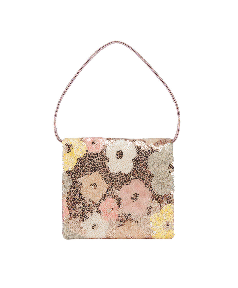 Cartera ni&ntilde;a flores