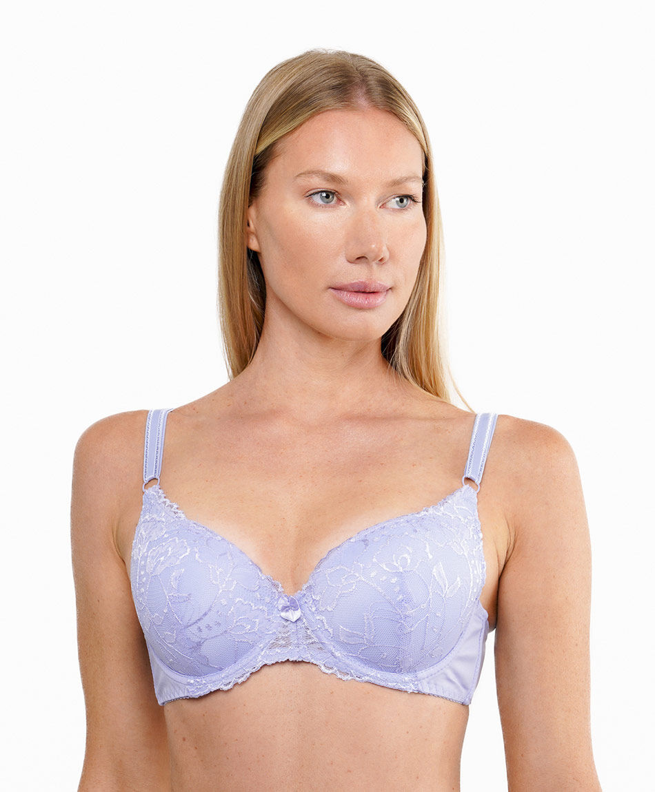 Corpi&ntilde;o mujer push up encaje