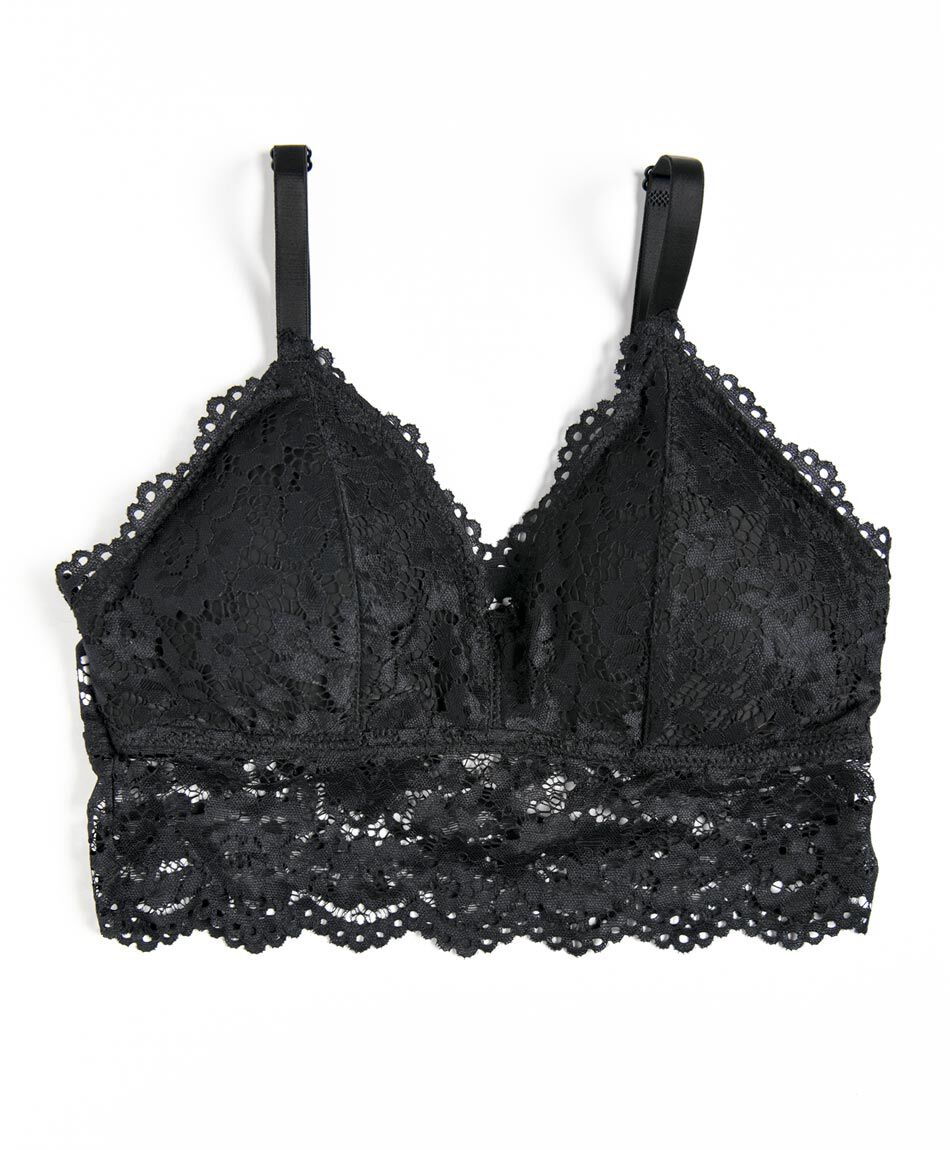 Bralette mujer encaje floral