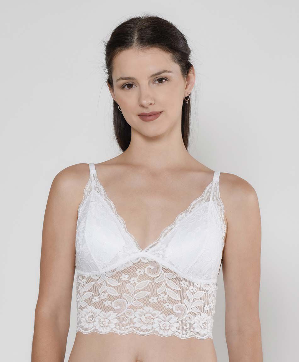 Bralette mujer espalda acanalada