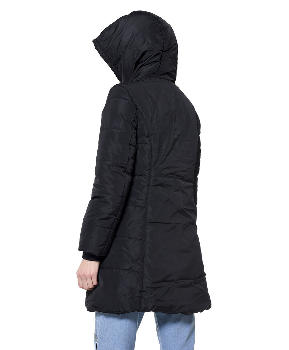 Parka acolchada larga