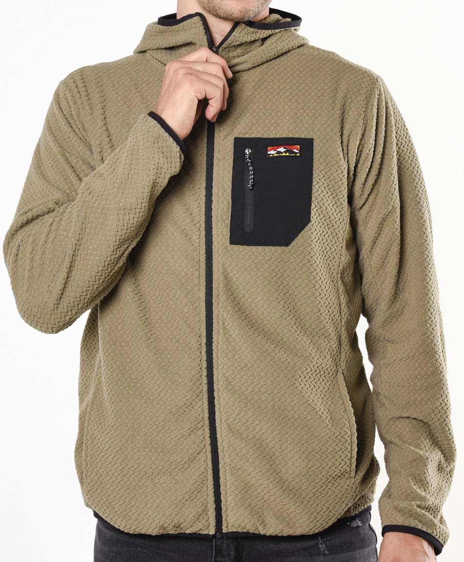 Buzo hombre outdoor textura