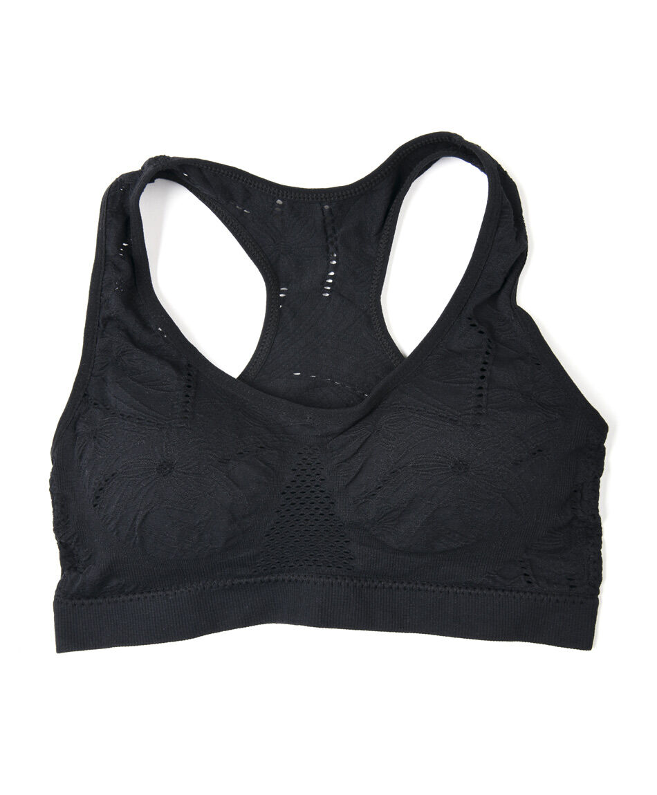 Top mujer seamless calado