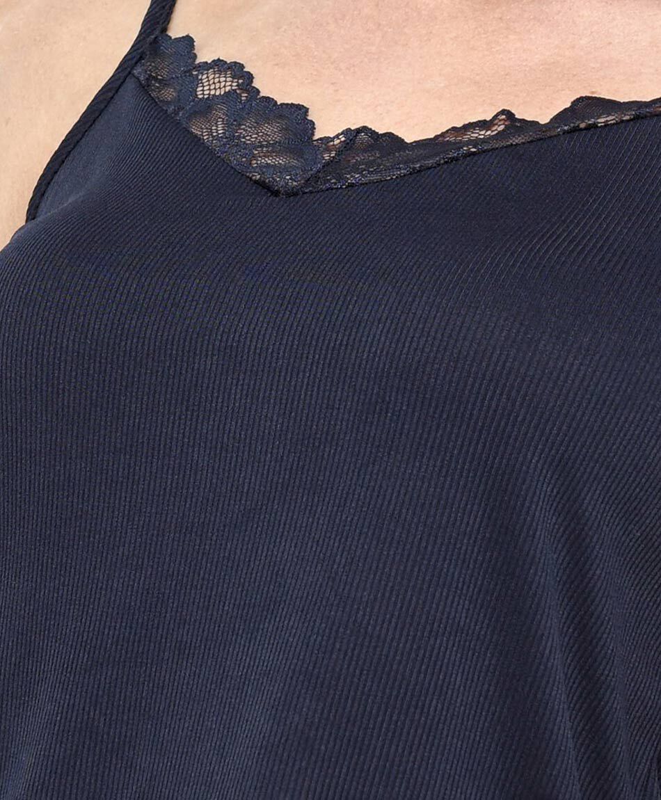 Baby doll mujer azul oscuro