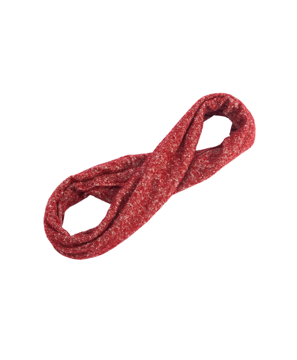 Cuello mujer tejido melange