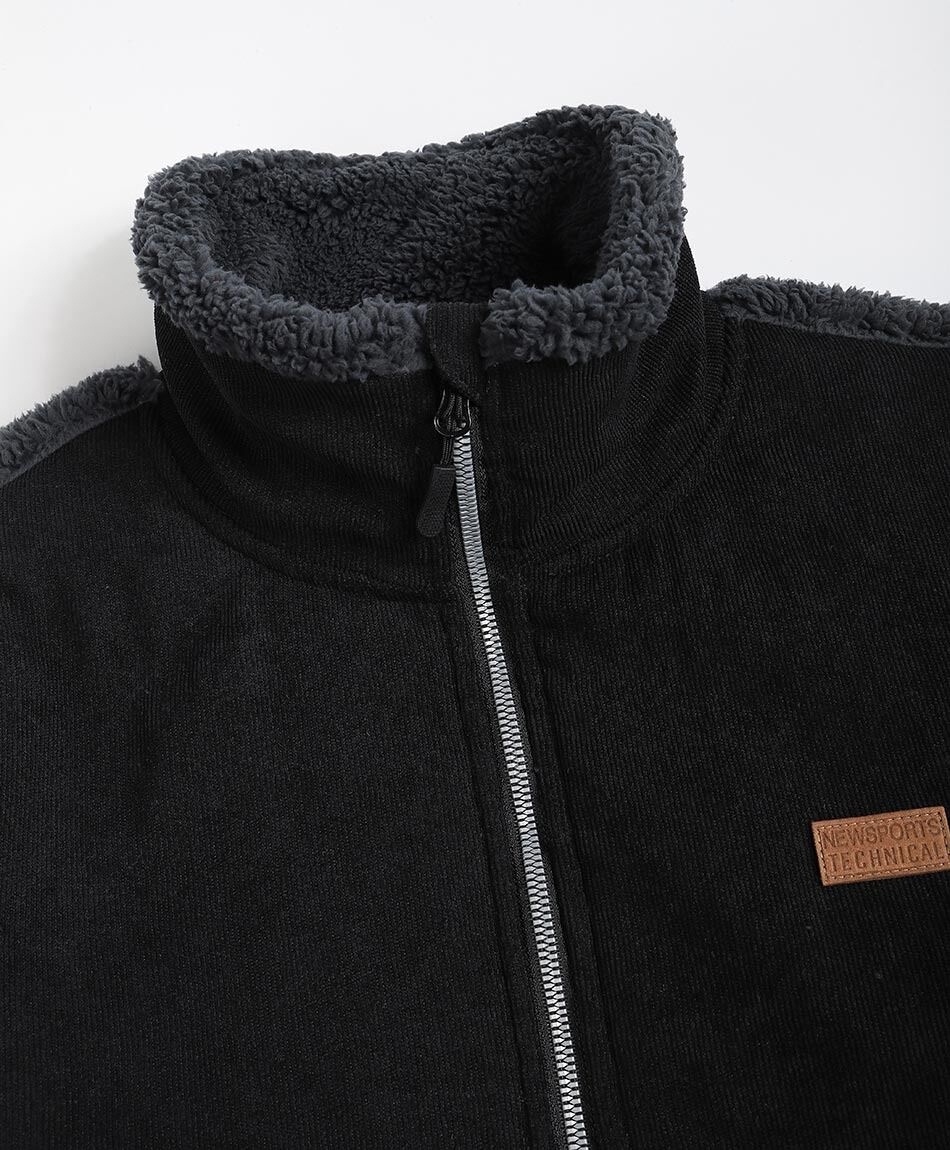 Campera hombre mix sherpa