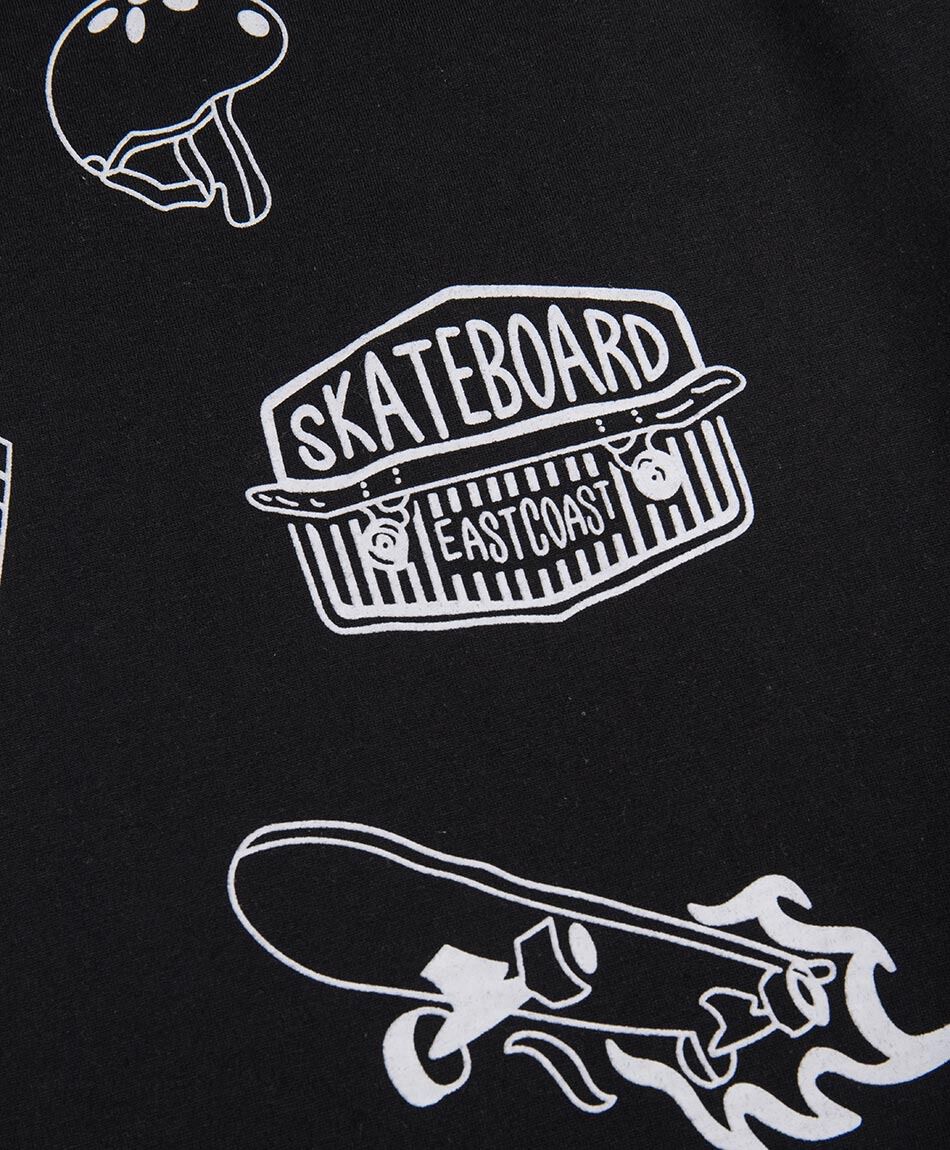 Remera ni&ntilde;o skateboard