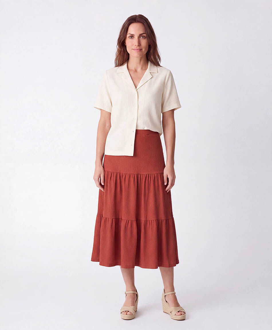 Pollera mujer maxi pisos