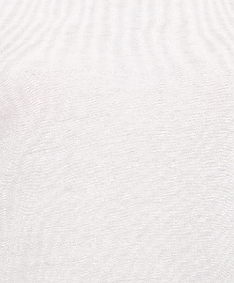 Remera mujer cuadrada blanca