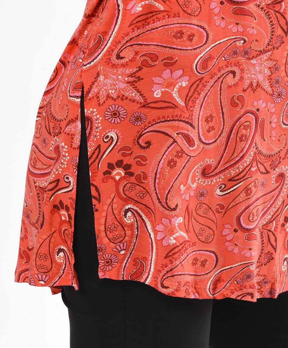 Polera mujer extra larga oversize