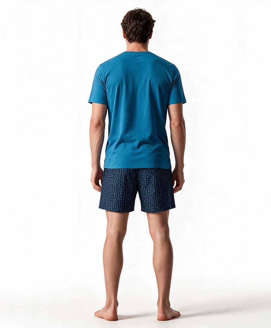 Pijama hombre bicolor