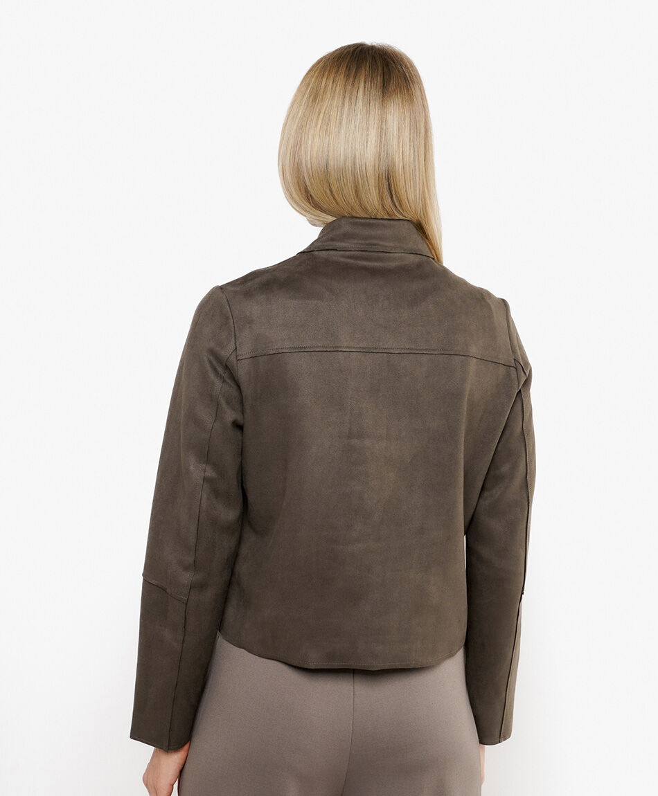 Campera mujer bolsillos