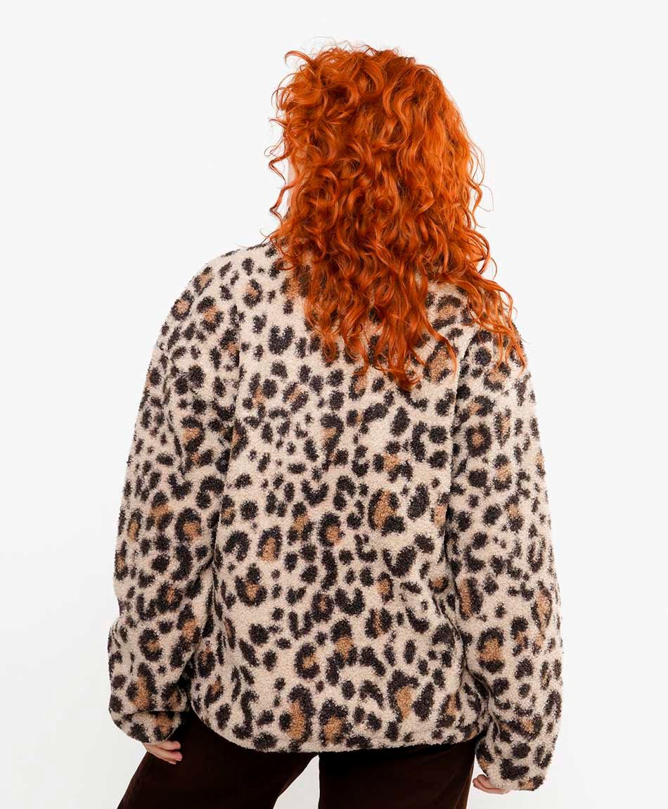 Campera mujer animal print light