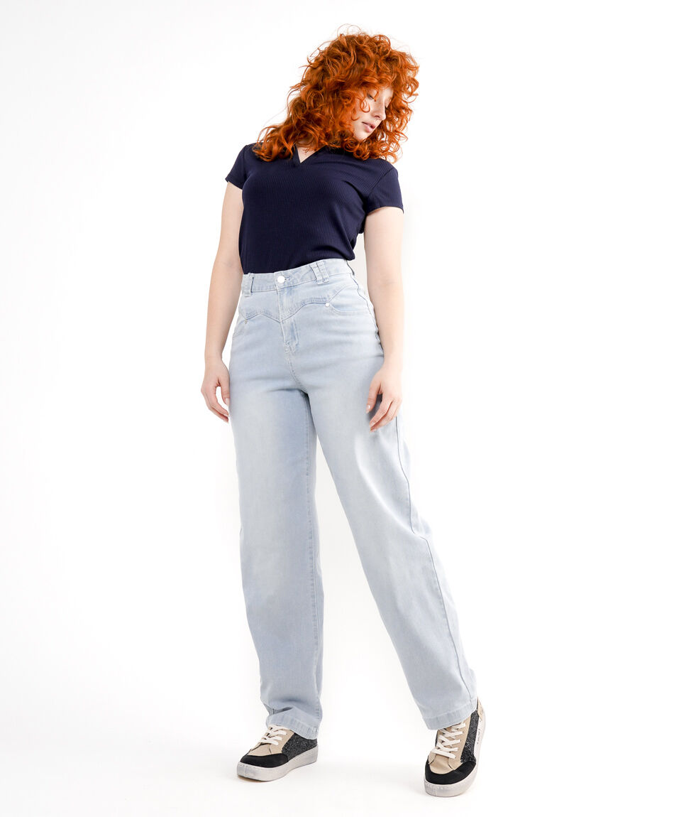 Jeans mujer dsie&ntilde;o wide leg