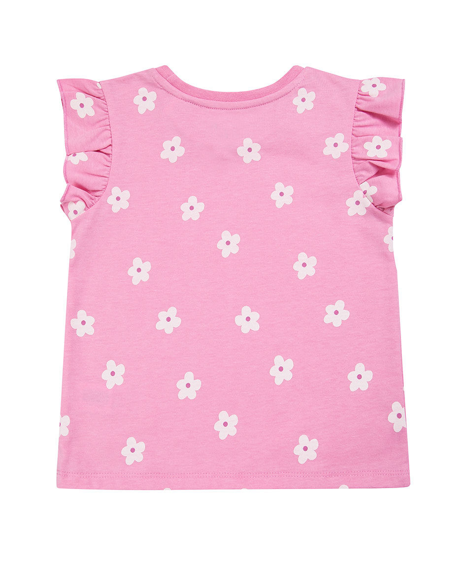 Remera beb&eacute; florcitas