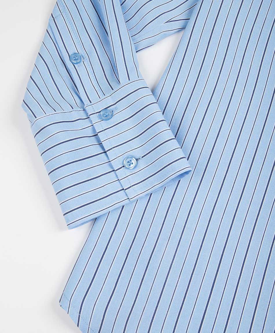Camisa mujer rayas bicolor