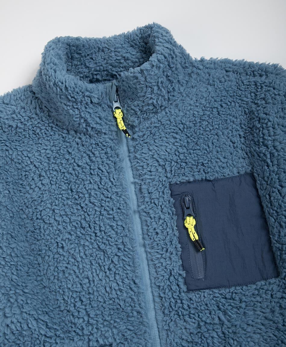 Buzo ni&ntilde;o chiporro azul