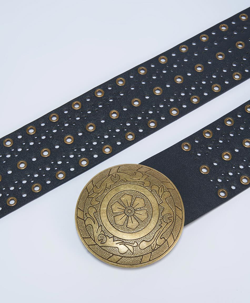 Cintur&oacute;n mujer hebilla roma