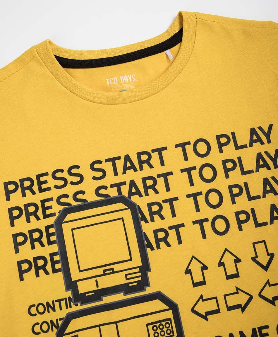 Remera ni&ntilde;o estampado hora de jugar
