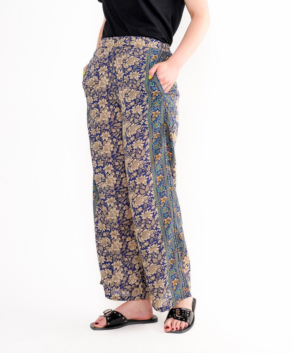 Pantal&oacute;n mujer contraste