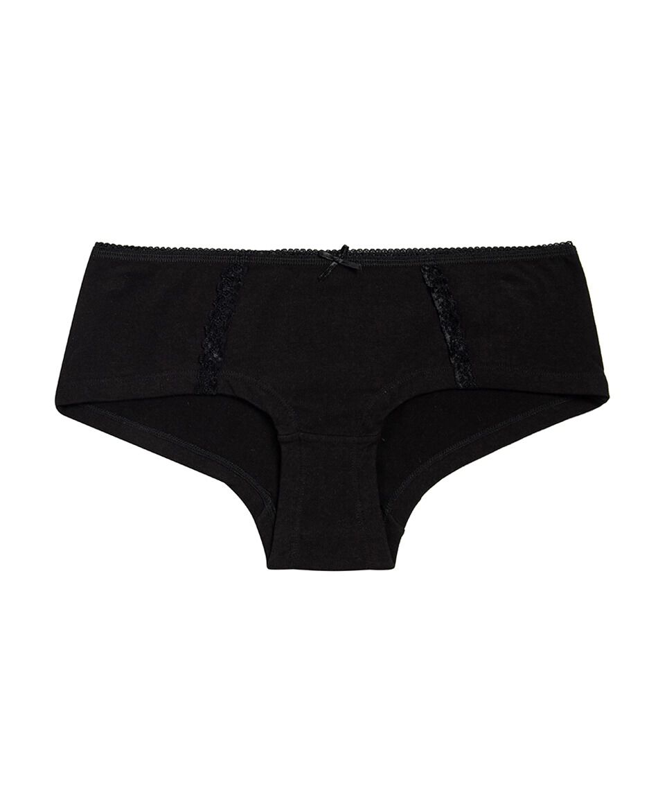 Pantaleta mujer doble encaje