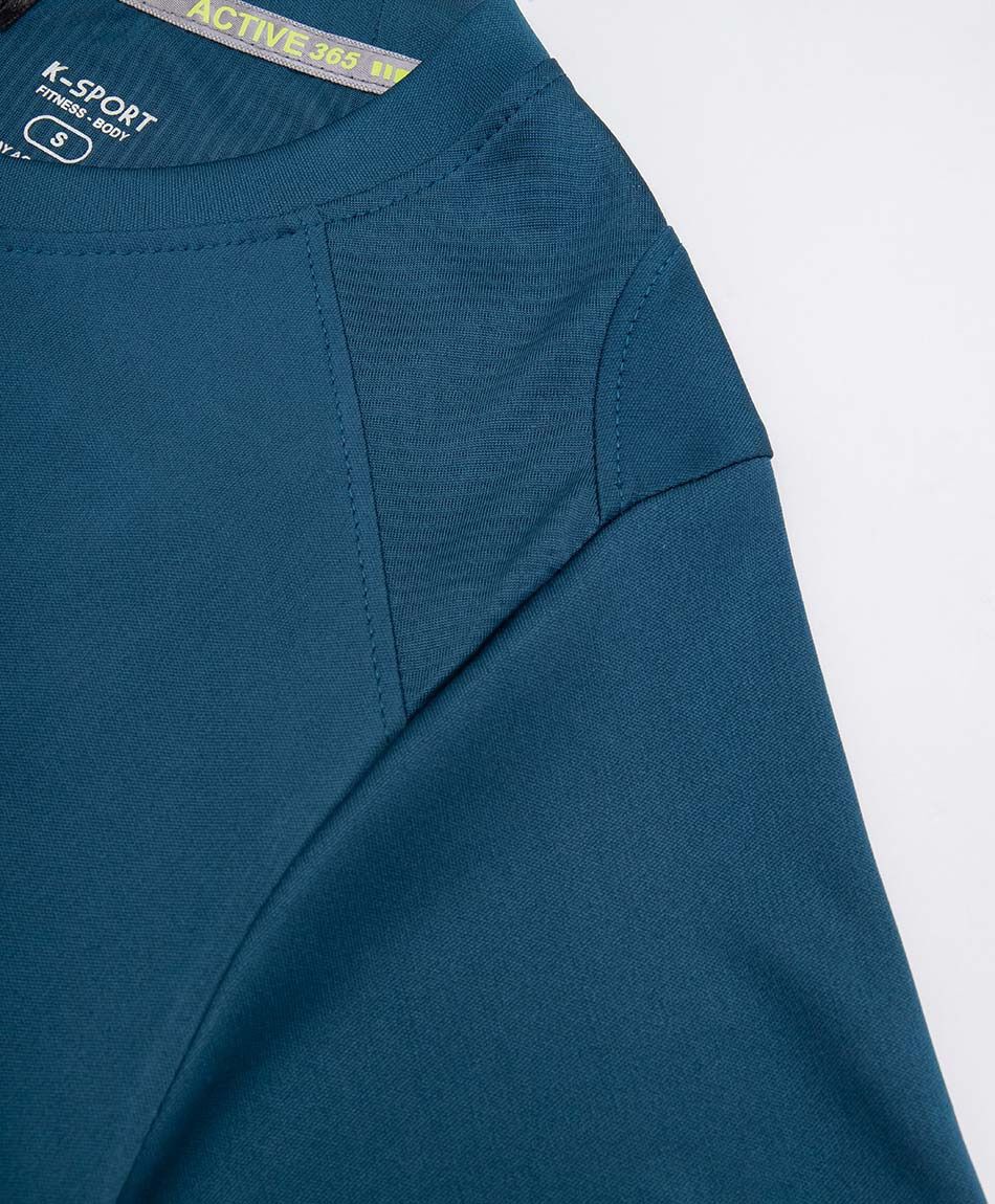 Remera deportiva mujer energy blue