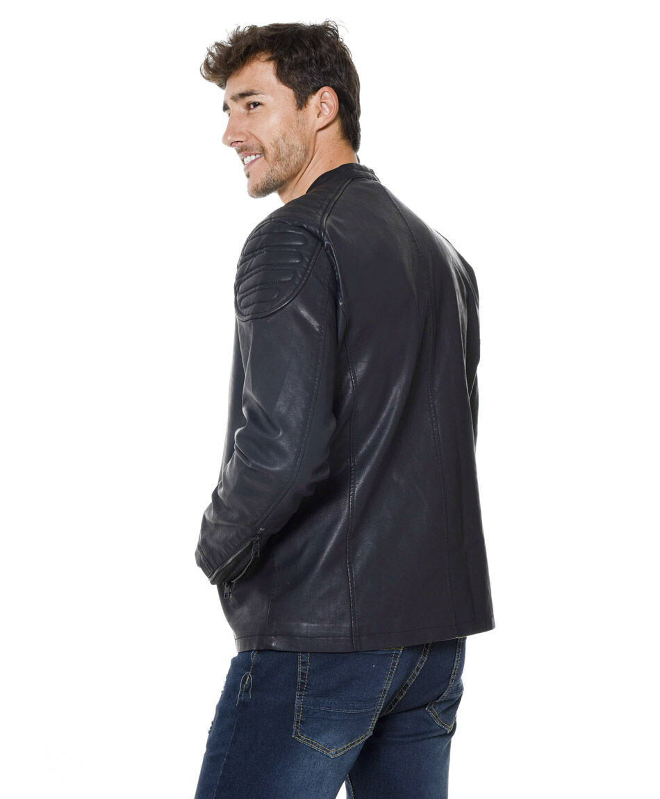 Chaqueta eco cuero