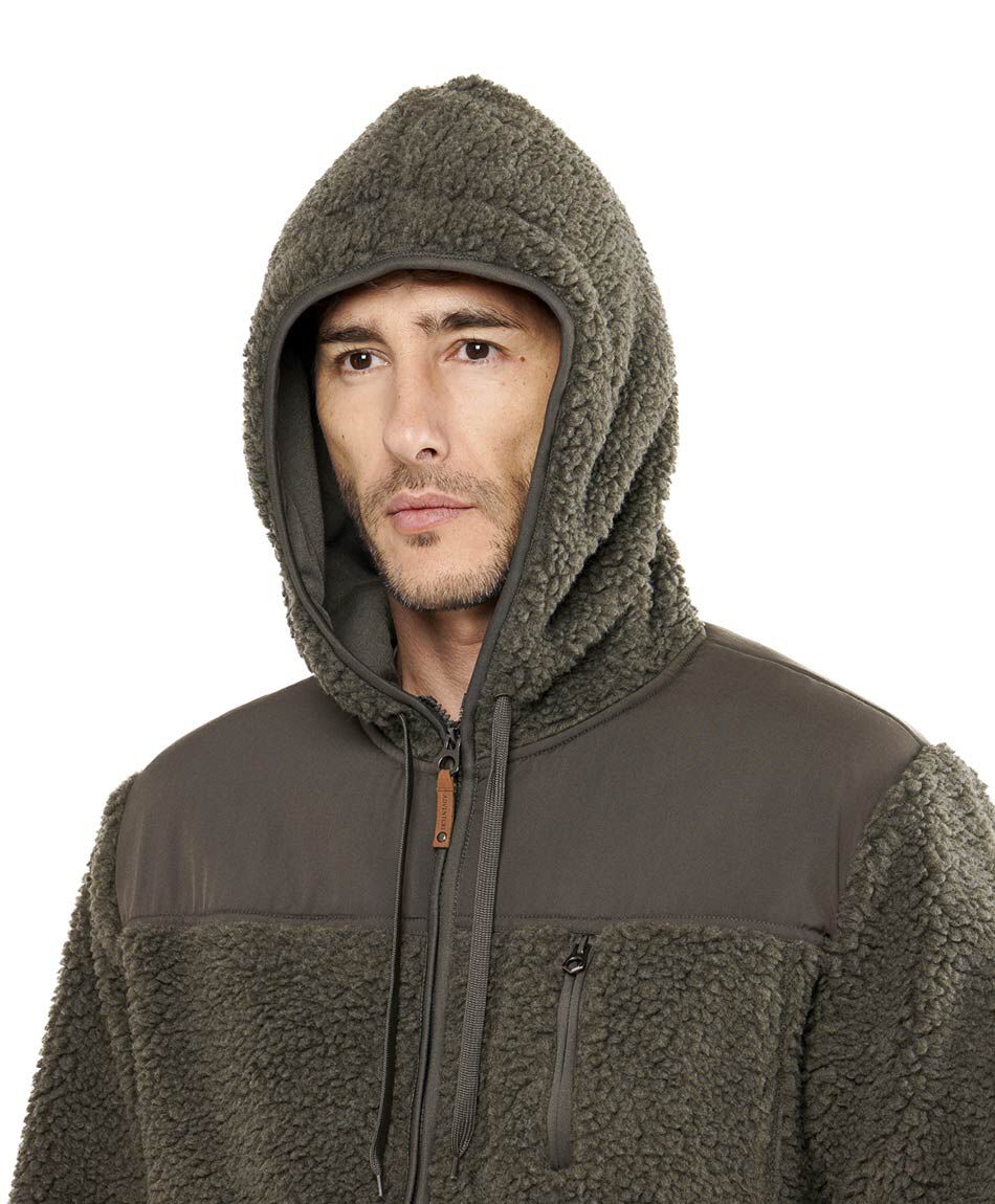 Campera hombre chiporro gorro