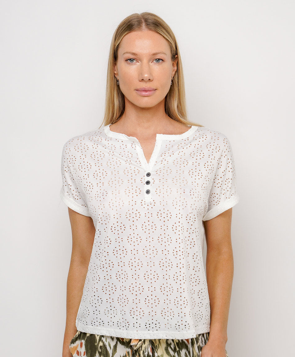 Remera mujer dise&ntilde;o acanalada