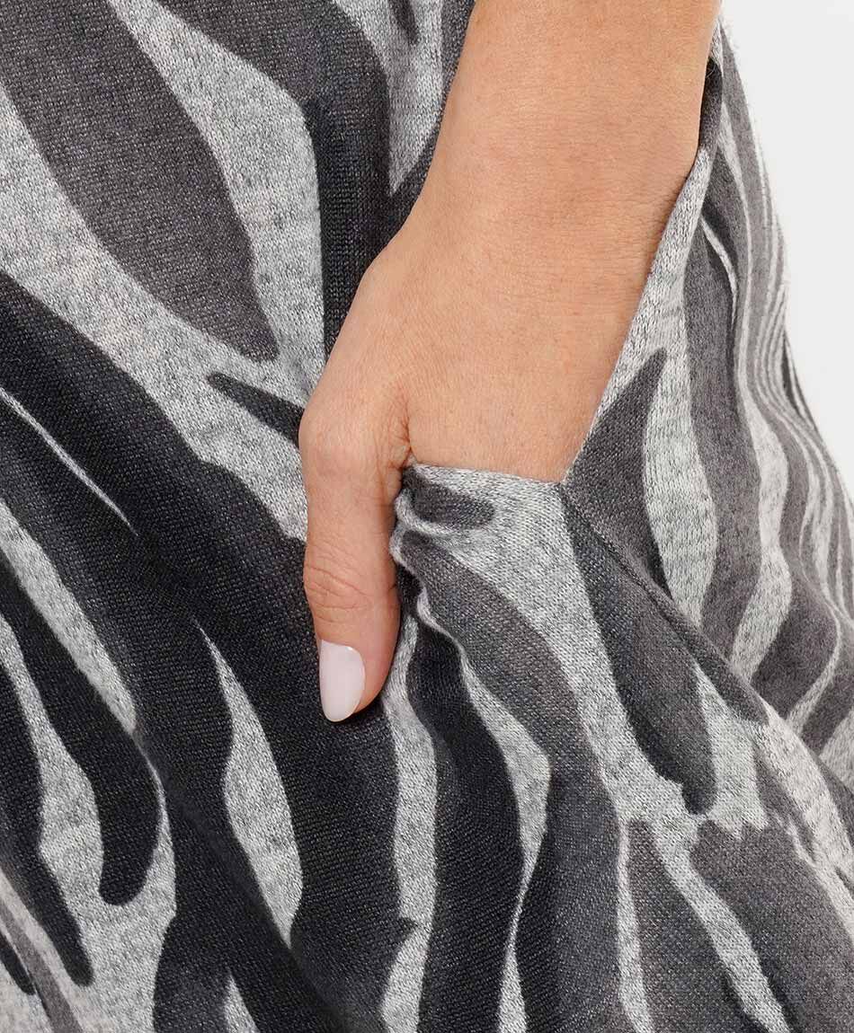 Vestido mujer comfy animal print