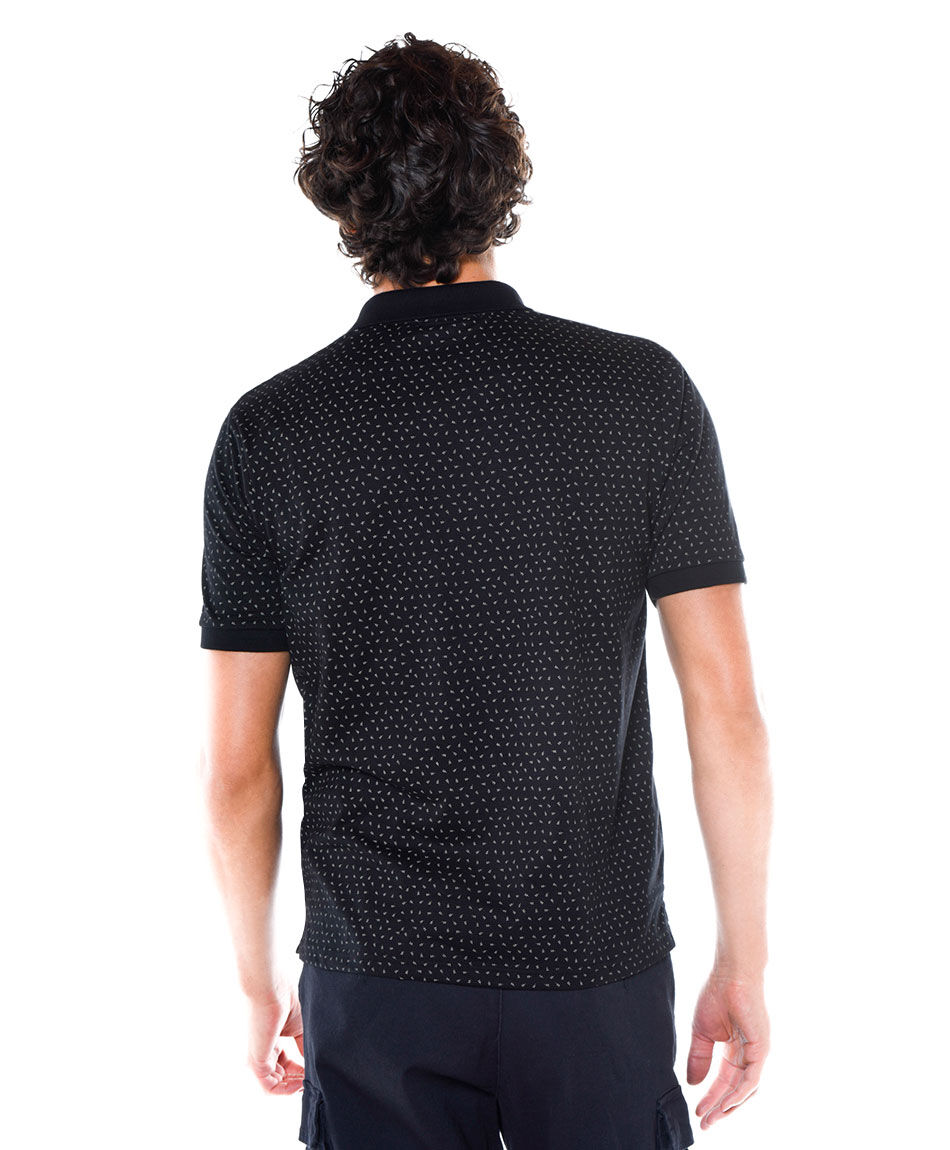 Polera cuello polo