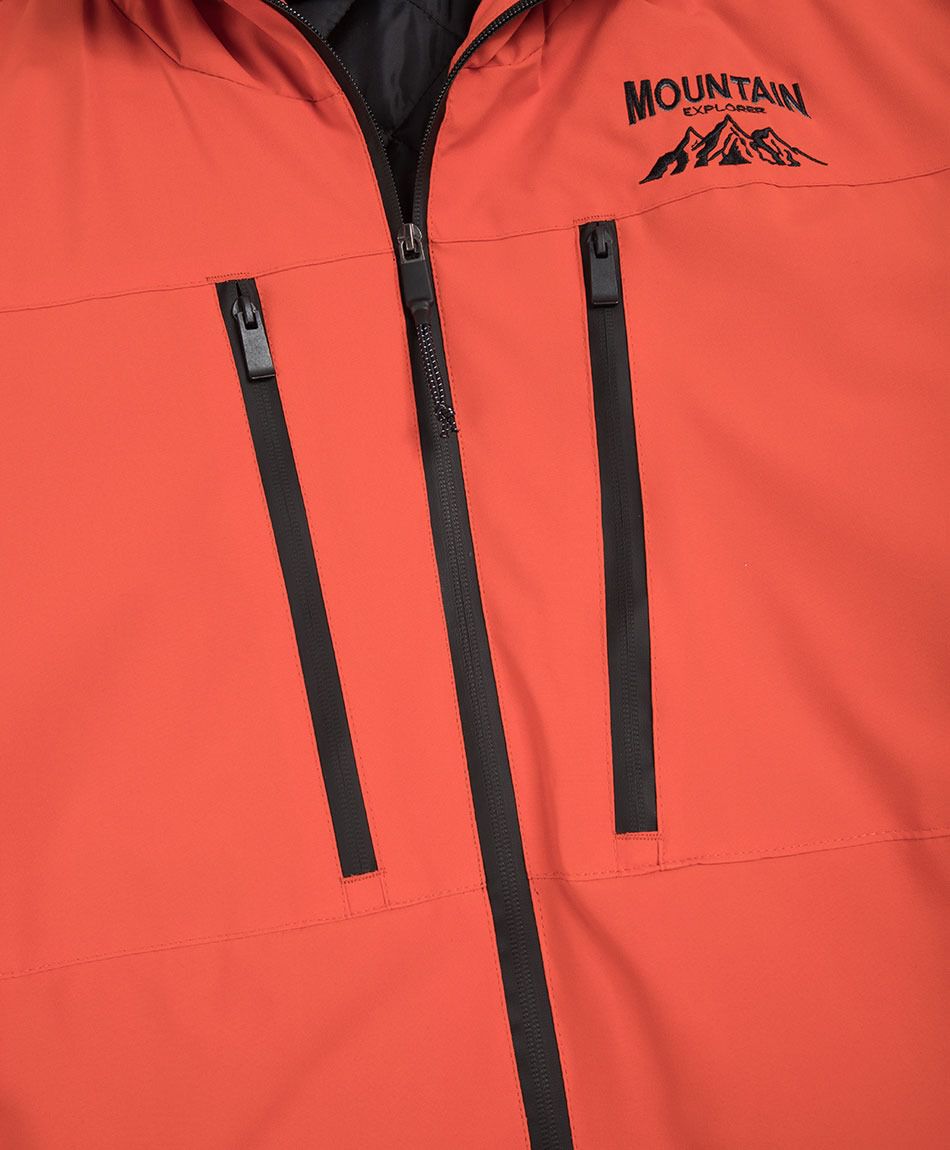 Campera hombre outdoor naranja