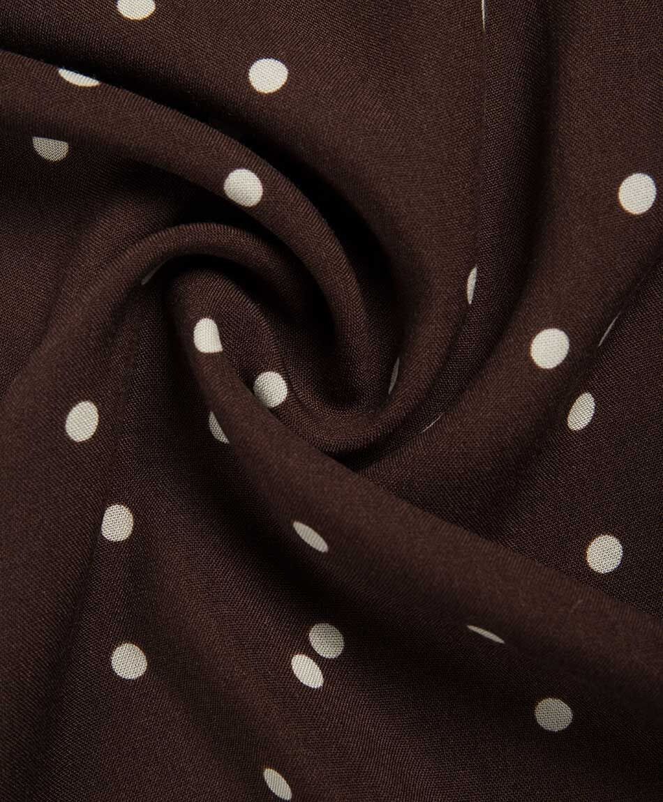 Pantal&oacute;n mujer wide lunares