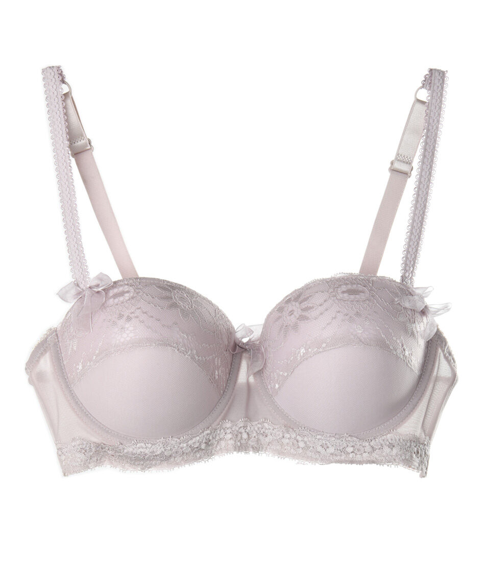 Corpi&ntilde;o mujer encaje mesh strapless