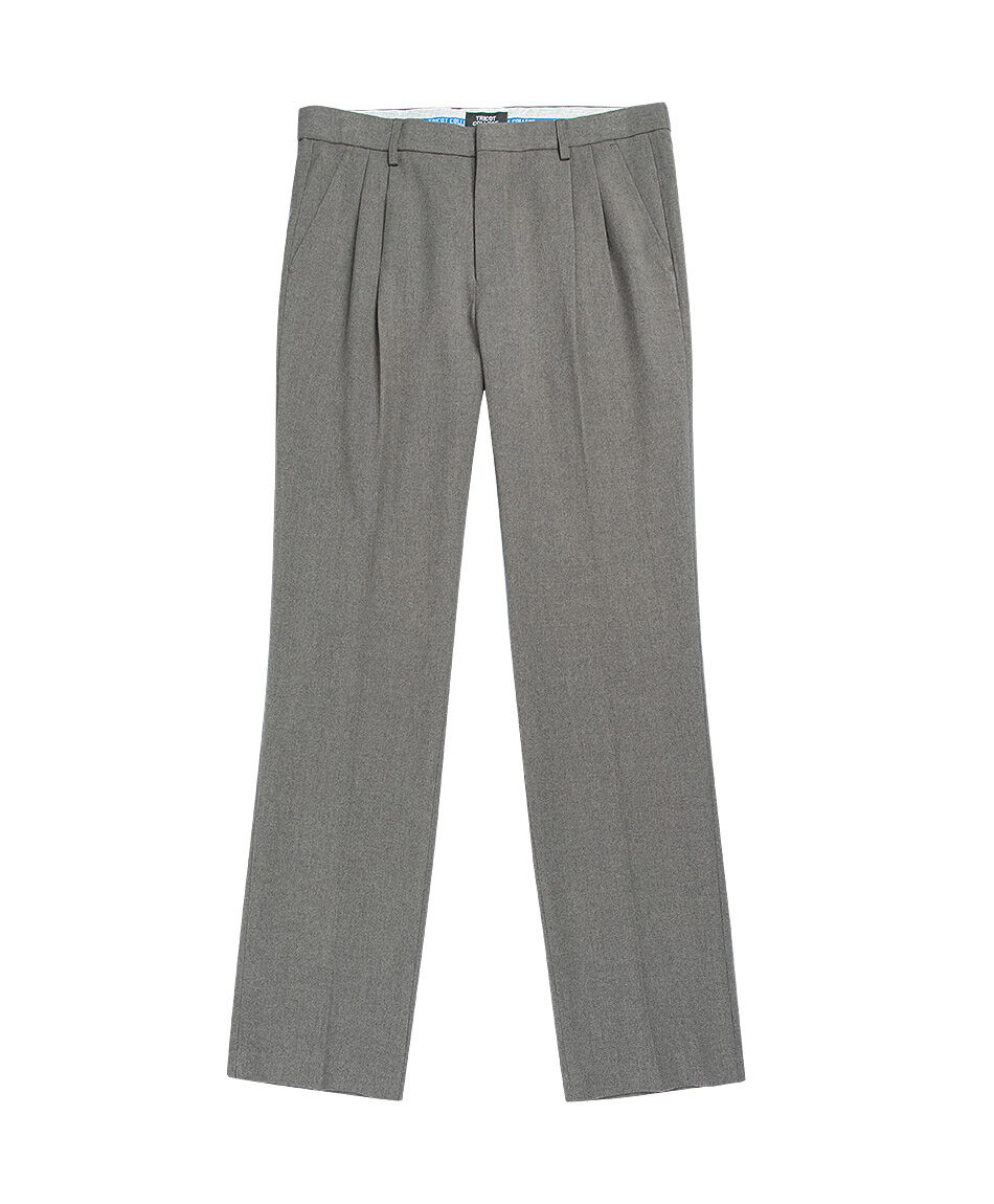 Pantal&oacute;n escolar pinza gris