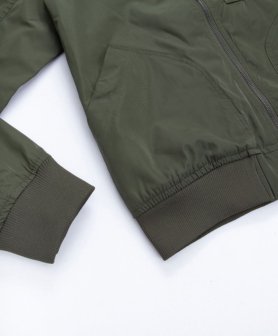Campera hombre bomber verde