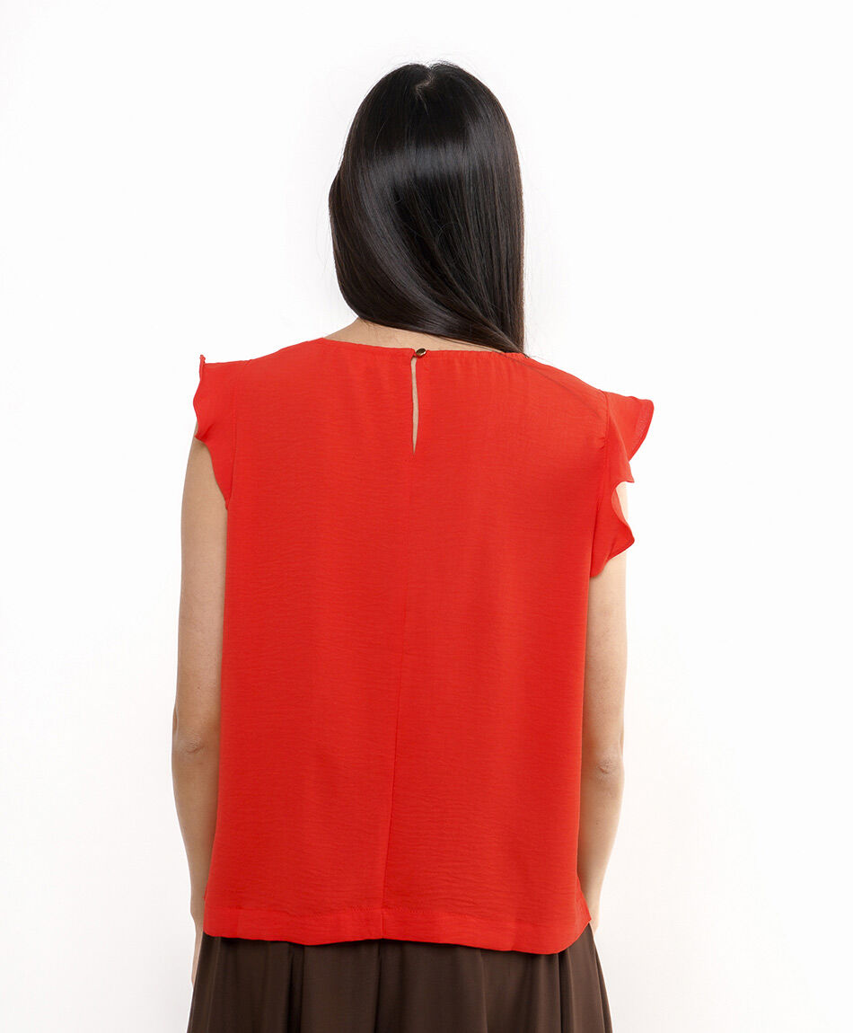 Camisa mujer manga vuelo