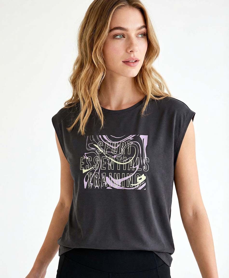 Remera deportiva mujer training