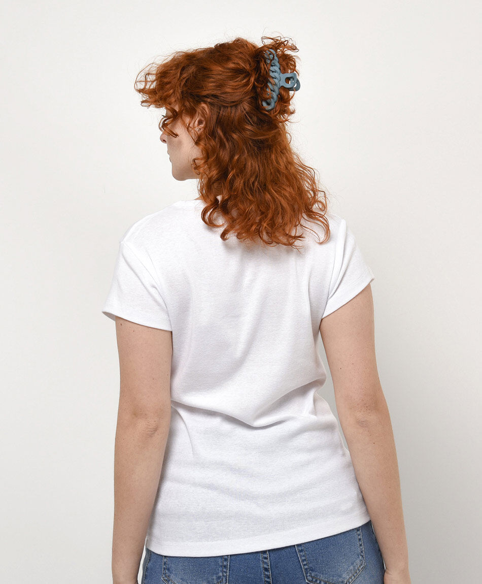 Remera mujer estampado lim&oacute;n