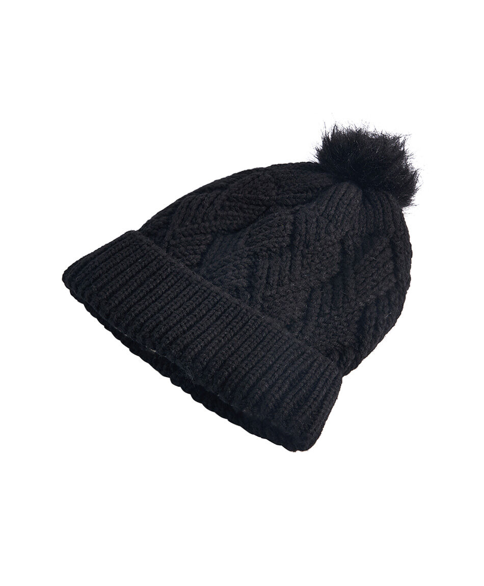 Gorro mujer dise&ntilde;o trenzado