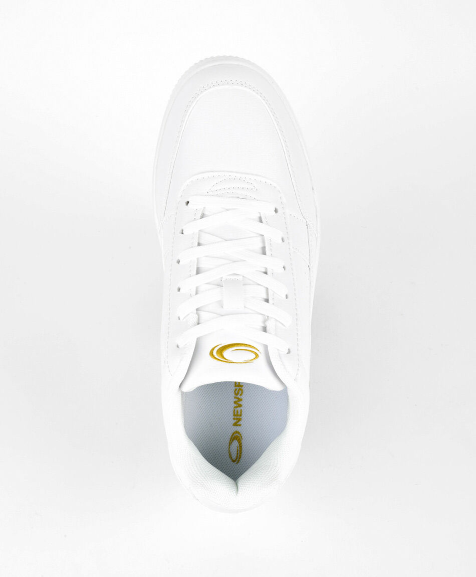 Zapatilla mujer blanca plataforma